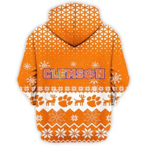 Clemson Tigers Sports 3D Pullover Hoodie Product Photo 3