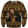 Funny Leo Meme Ugly Sweater Cute Christmas Gift For Holiday Leonardo 3D Ugly Christmas Sweater Product Photo 1