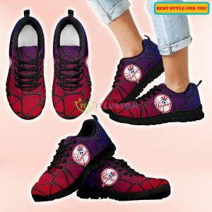 New York Yankees Gradient Casual Sneakers For Sport Fans Product Photo 1