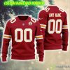 Kansas City Chiefs AFC NFL Knitwear AOP Custom Number And Name Ugly Christmas Sweater Red - Kansas City Chiefs AFC NFL Knitwear AOP Custom Number And Name Ugly Christmas Sweater Red