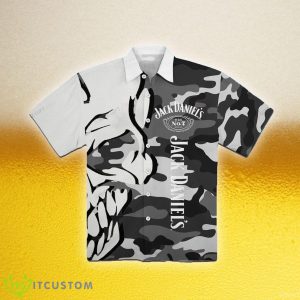 Jack Daniel’s Hibiscus Aloha Exotic Beer Hawaiian Shirt - Jack Daniel’s Hibiscus Aloha Beer Hawaiian Shirt Photo 1