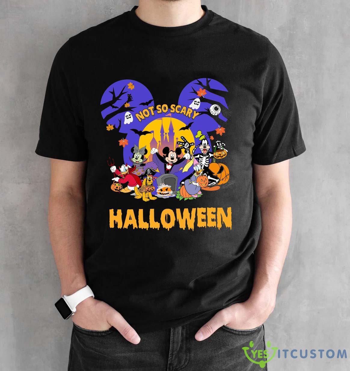 Mickey and Friends Not So Scary 2023 Comfort Colors Shirt Disney Not So Scary 2023 Shirt Disney 2023 Shirt Gift Halloween 2 Mickey and Friends Not So Scary 2023 Comfort Colors Shirt Disney Not So Scary 2023 Shirt Disney 2023 Shirt Gift Halloween - Black Unisex T-Shirt