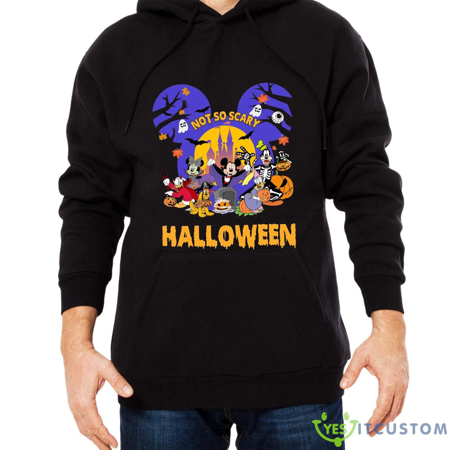 Mickey and Friends Not So Scary 2023 Comfort Colors Shirt Disney Not So Scary 2023 Shirt Disney 2023 Shirt Gift Halloween 4 Mickey and Friends Not So Scary 2023 Comfort Colors Shirt Disney Not So Scary 2023 Shirt Disney 2023 Shirt Gift Halloween - Men Black Hoodie