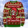Most Likely To Play Super Game Mario Xmas Ugly Christmas Sweater Christmas Holiday Gift Product Photo 1
