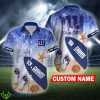 New York Giants NFL Surfboard Logo Flip Flops Personalized Hawaiian Shirt - New York Giants NFL Surfboard Logo Flip Flops Personalized Hawaiian Shirt