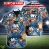New York Islanders Teams Casual Aloha Attire Personalized Hawaiian Shirt - New York Islanders Teams Casual Aloha Attire Personalized Hawaiian Shirt