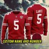NFL San Francisco 49ers Wintertime 3D Custom Number And Name Ugly Christmas Sweater Red - NFL San Francisco 49ers Wintertime 3D Custom Number And Name Ugly Christmas Sweater Red