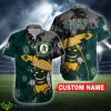 Oakland Athletics Design Toscano Aloha Personalized Hawaiian Shirt - Oakland Athletics Design Toscano Aloha Personalized Hawaiian Shirt