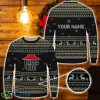 Pizza Hut Lover 3D Ugly Christmas Sweater Custom Name Men And Women Christmas Gift Product Photo 1