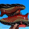 San Francisco 49ers NFL Custom Name Max Soul Shoes Best Gift Product Photo 1