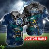Seattle Mariners Design Toscano Aloha Personalized Hawaiian Shirt - Seattle Mariners Design Toscano Aloha Personalized Hawaiian Shirt