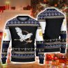 Snowy Owl Christmas Gift Ugly Christmas Sweater Product Photo 1