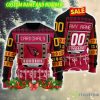 St. Louis Cardinals NFL Weave 3D Custom Number And Name Ugly Christmas Sweater Red - St. Louis Cardinals NFL Weave 3D Custom Number And Name Ugly Christmas Sweater Red
