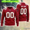 Tampa Bay Buccaneers NFL Reindeer 3D Custom Number And Name Ugly Christmas Sweater Red - Tampa Bay Buccaneers NFL Reindeer 3D Custom Number And Name Ugly Christmas Sweater Red