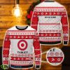 Target Lover Unique Custom Name 3D Ugly Christmas Sweater Men And Women Christmas Gift Product Photo 1