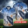 Tennessee Titans NFL Surfboard Logo Flip Flops Personalized Hawaiian Shirt - Tennessee Titans NFL Surfboard Logo Flip Flops Personalized Hawaiian Shirt