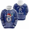 The Blues Chelsea Football Club 3D Pullover Hoodie Product Photo 1