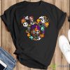 The Nightmare Before Christmas Characters in Mickey Ears Comfort Colors Shirt WDW The Nightmare Before Christmas Shirt Gift Halloween - Black T-Shirt