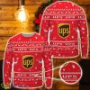 Ups Lover Red 3D Ugly Christmas Sweater Men And Women Christmas Gift Product Photo 1