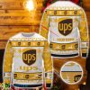 UPS Ugly Sweater Cute Christmas Gift 3D Ugly Christmas Sweater Custom Name Product Photo 1