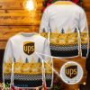 UPS Wool Sweater Christmas 3D Ugly Christmas Sweater Product Photo 1