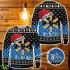 Walmart Santa Hat Ugly Sweater Cute Christmas Gift 3D Ugly Christmas Sweater Custom Name Product Photo 1