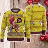 Wish You An Ok Christmas Ugly Sweater Cute Christmas Gift For Holiday Funny 3D Ugly Christmas Sweater Product Photo 1