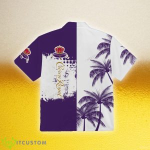 Crown Royal Hibiscus Aloha Resort Beer Hawaiian Shirt - Crown Royal Hibiscus Aloha Beer Hawaiian Shirt Photo 2